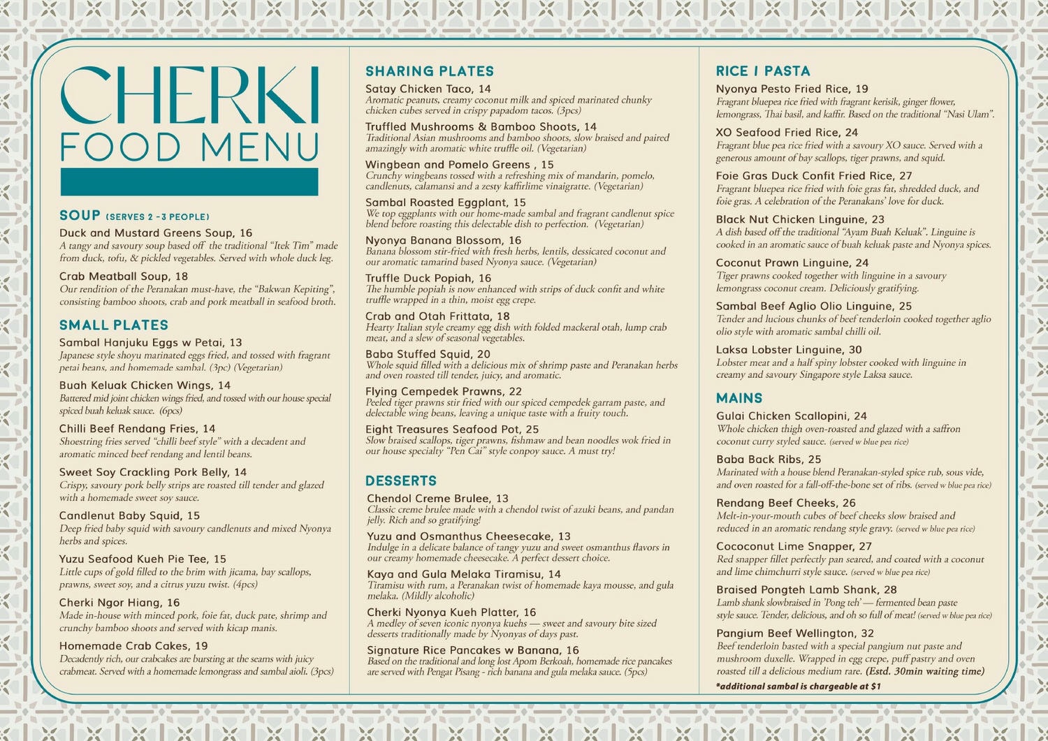 Cherki Dinner Food Menu min page 0001