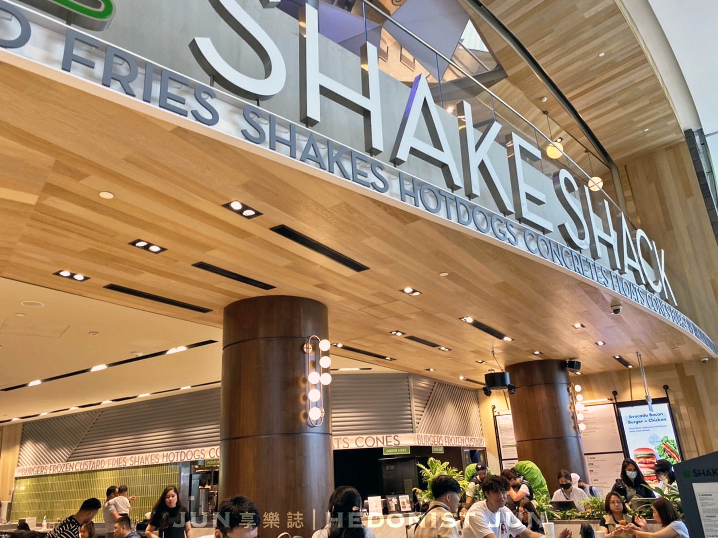 【新加坡樟宜】Shake Shack(附菜單)終於吃到漢堡界星巴克 濃郁斑蘭奶昔獅城限定 - 第20張圖