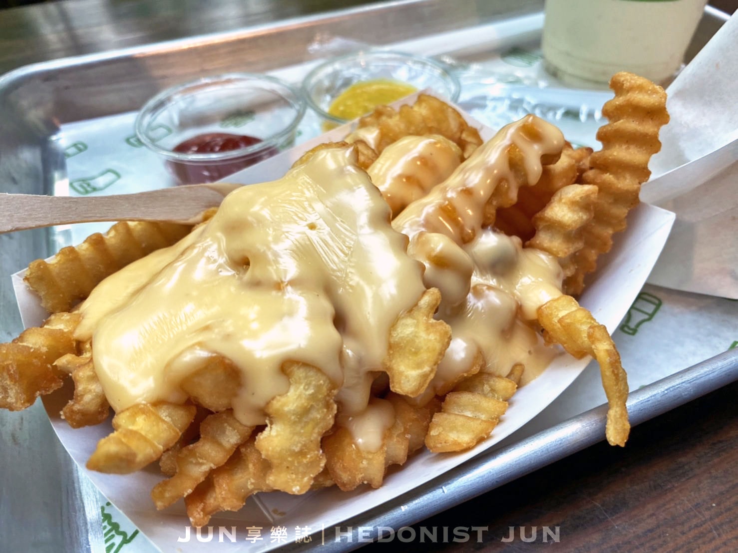 【新加坡樟宜】Shake Shack(附菜單)終於吃到漢堡界星巴克 濃郁斑蘭奶昔獅城限定 - 第1張圖