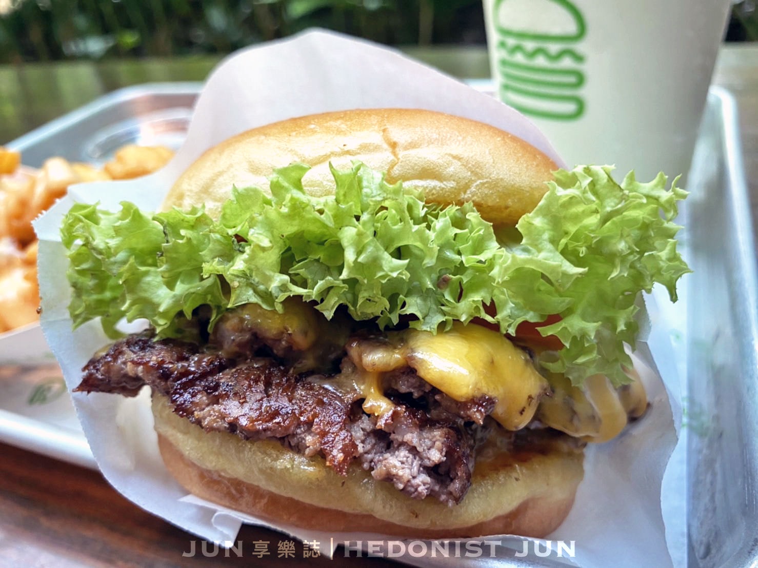 【新加坡樟宜】Shake Shack(附菜單)終於吃到漢堡界星巴克 濃郁斑蘭奶昔獅城限定 - 第13張圖