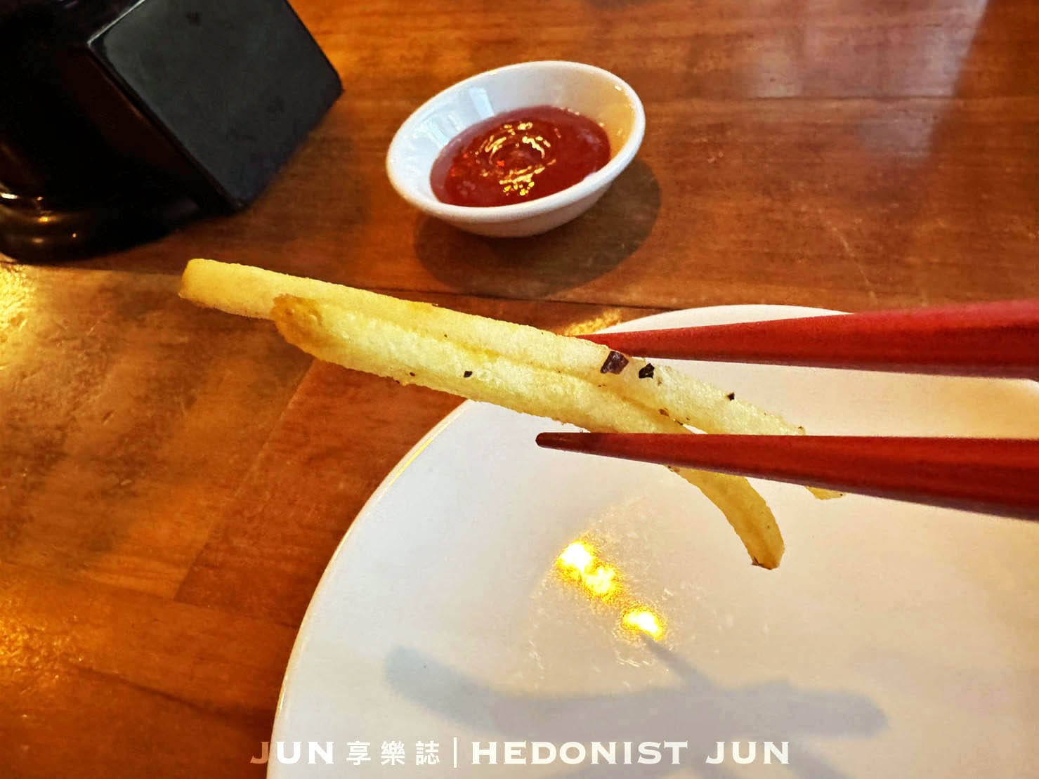 《台北‧松山》貓下去敦北俱樂部-用筷子吃薯條炸雞!在貓下去尋味台北最強家常菜 - 第37張圖