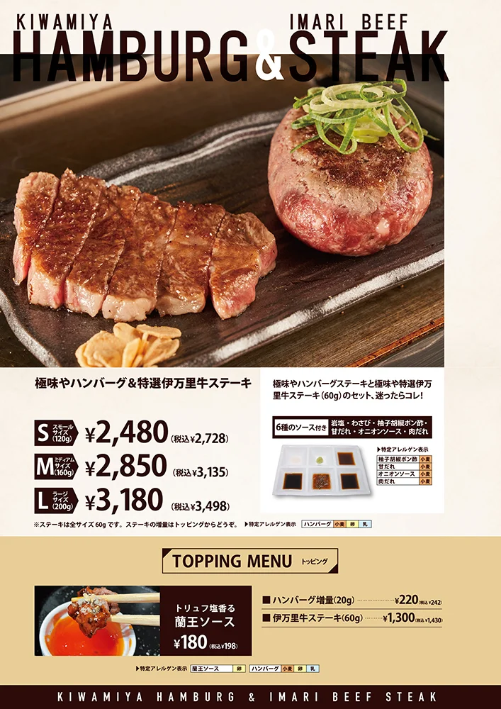 《東京‧東京車站》極味屋(東京駅店)-日本人為之瘋狂的真‧黑毛和牛漢堡排 - 第10張圖
