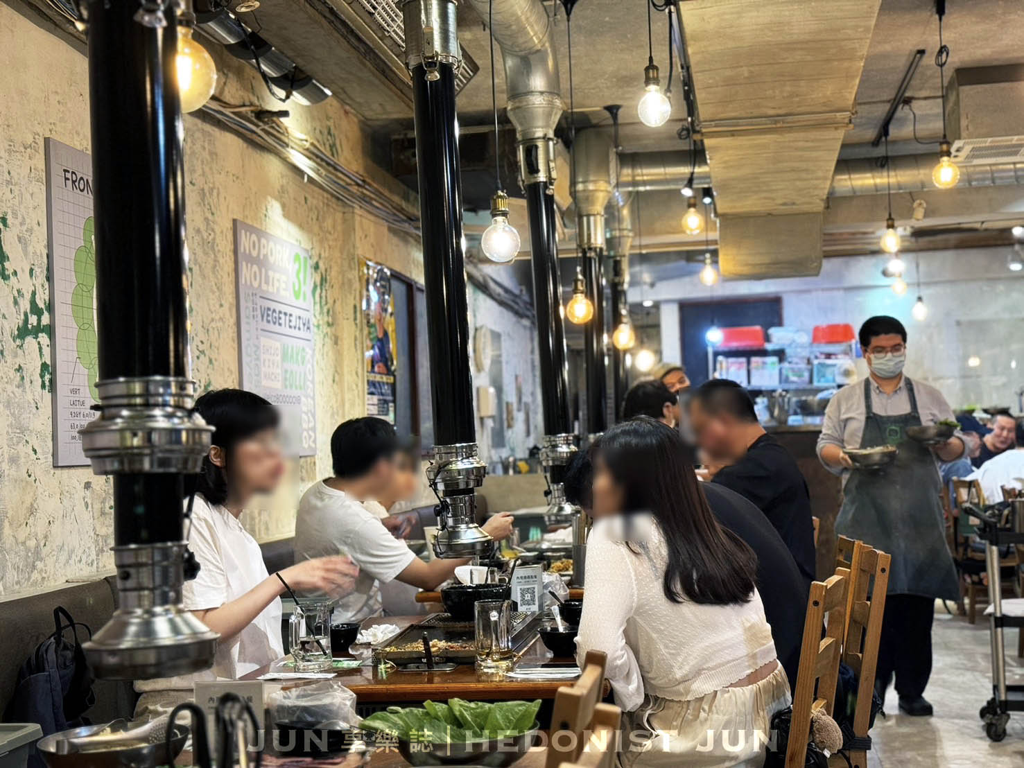 《台北‧松山》VEGETEJIYA 菜豚屋八德店-吃肉包菜清爽無負擔 動口不動手專人服務 - 第49張圖