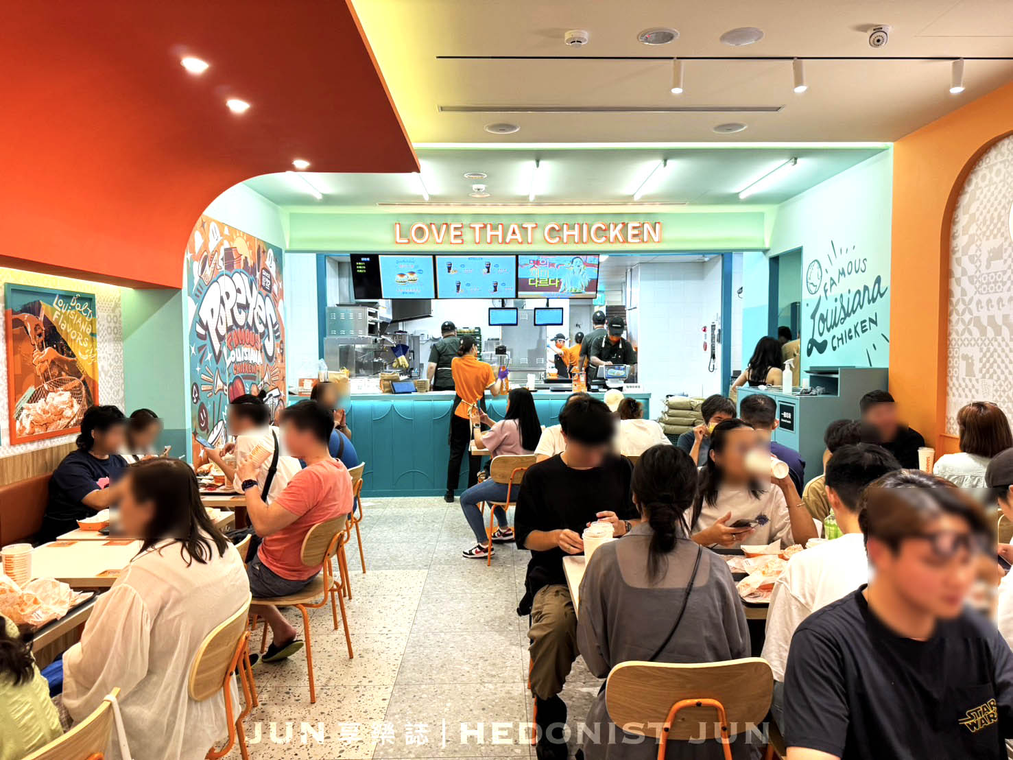 《台北‧中正》Popeyes Chicken(台北許昌店)-肯德基急了!世界第二大連鎖炸雞總算來台 - 第14張圖
