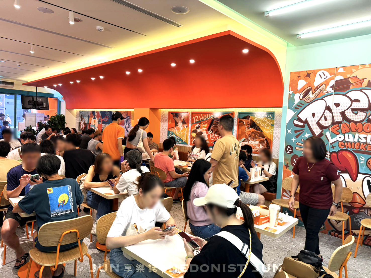 《台北‧中正》Popeyes Chicken(台北許昌店)-肯德基急了!世界第二大連鎖炸雞總算來台 - 第16張圖