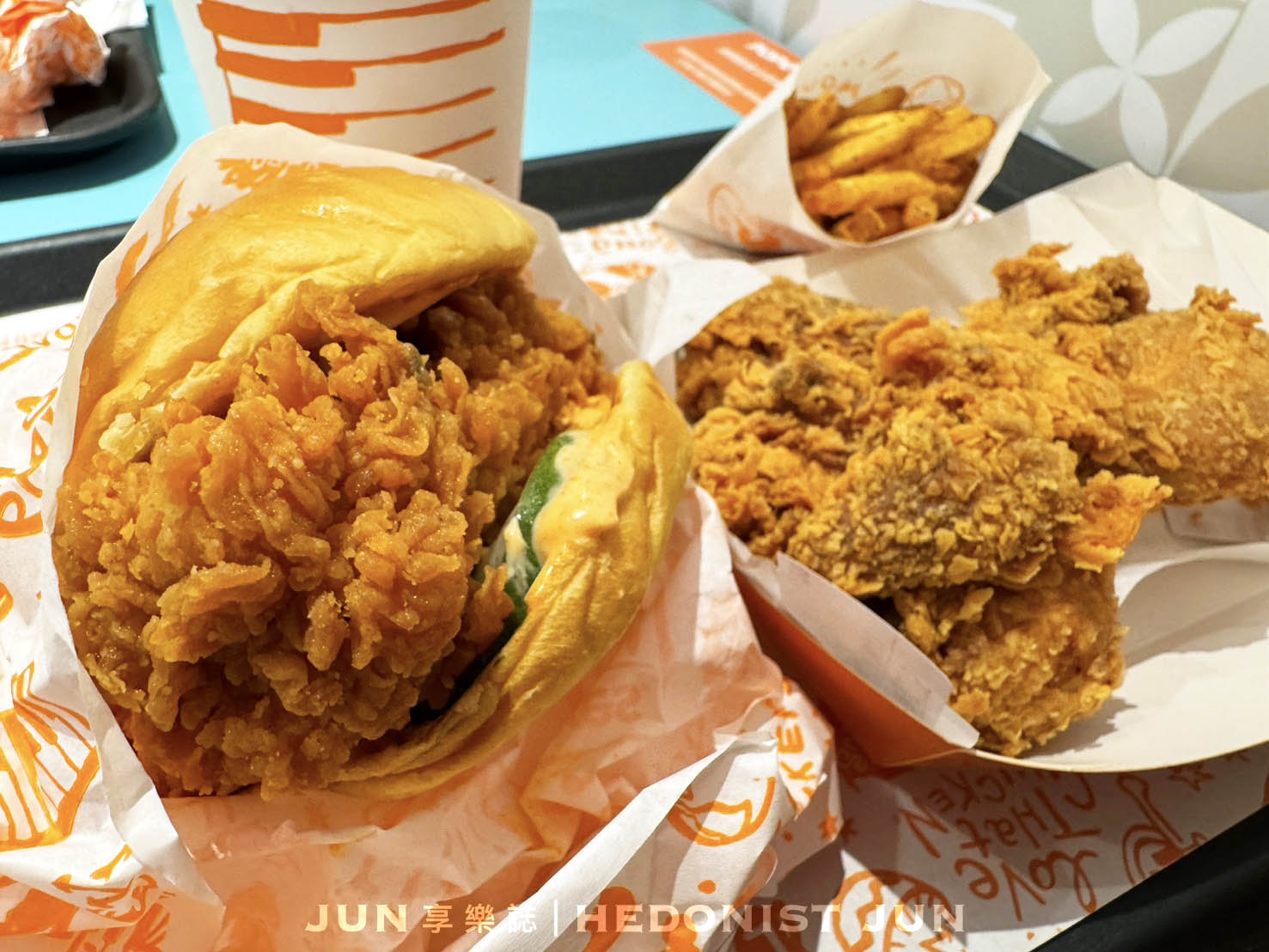 《台北‧中正》Popeyes Chicken(台北許昌店)-肯德基急了!世界第二大連鎖炸雞總算來台 - 第23張圖