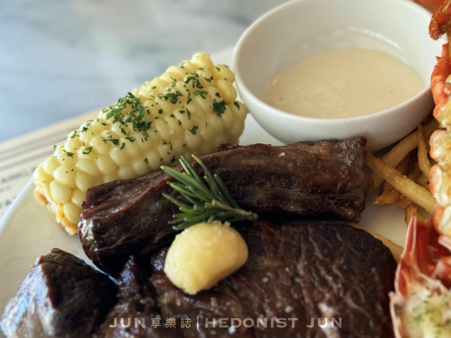《台北‧大安》Le Blanc樂邦-MUME的米其林餐盤姊妹店 波龍OR肋眼簡單即經典 - 第27張圖