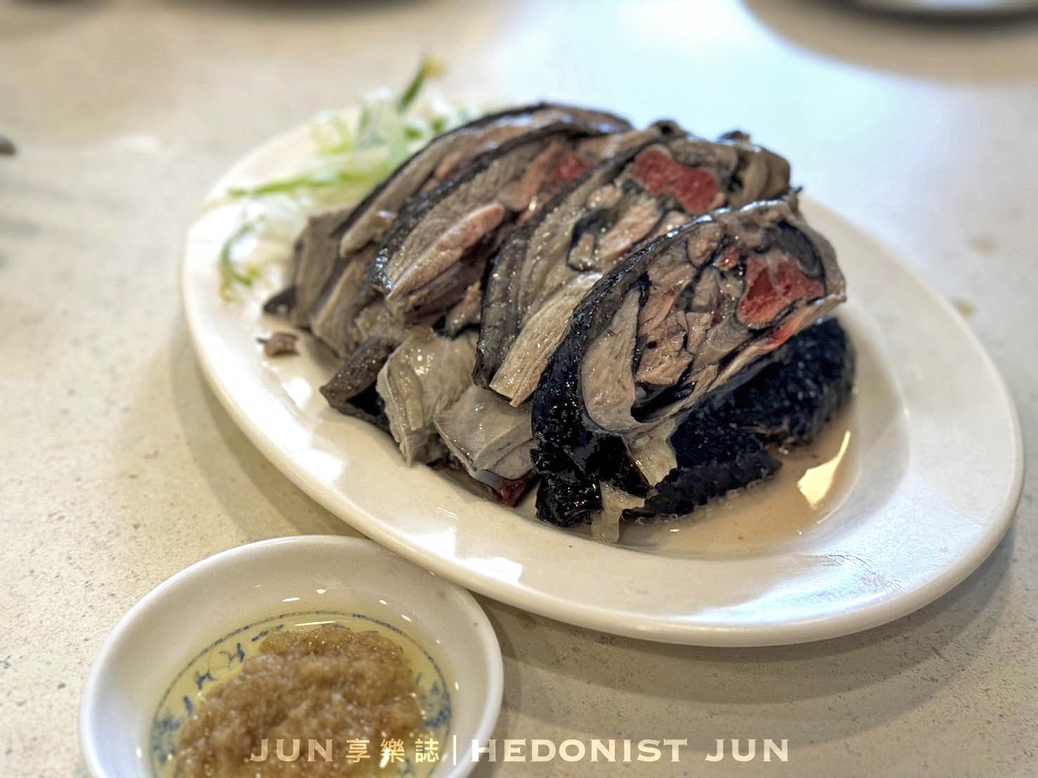 《台北‧中山》廣東客家小館-一甲子家味老餐館 鹽焗雞芥蘭牛肉不敗美味 - 第15張圖