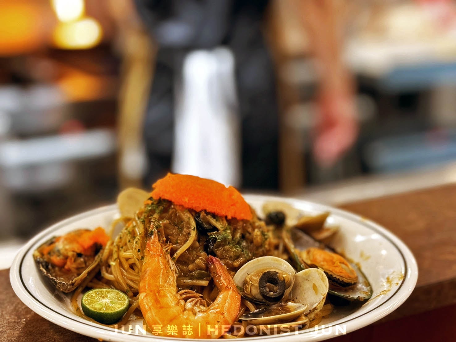 《台北‧松山》又一間商行SPAGHETTI-清炒系義大利麵食境秀!廚房餐桌零距離 - 第17張圖
