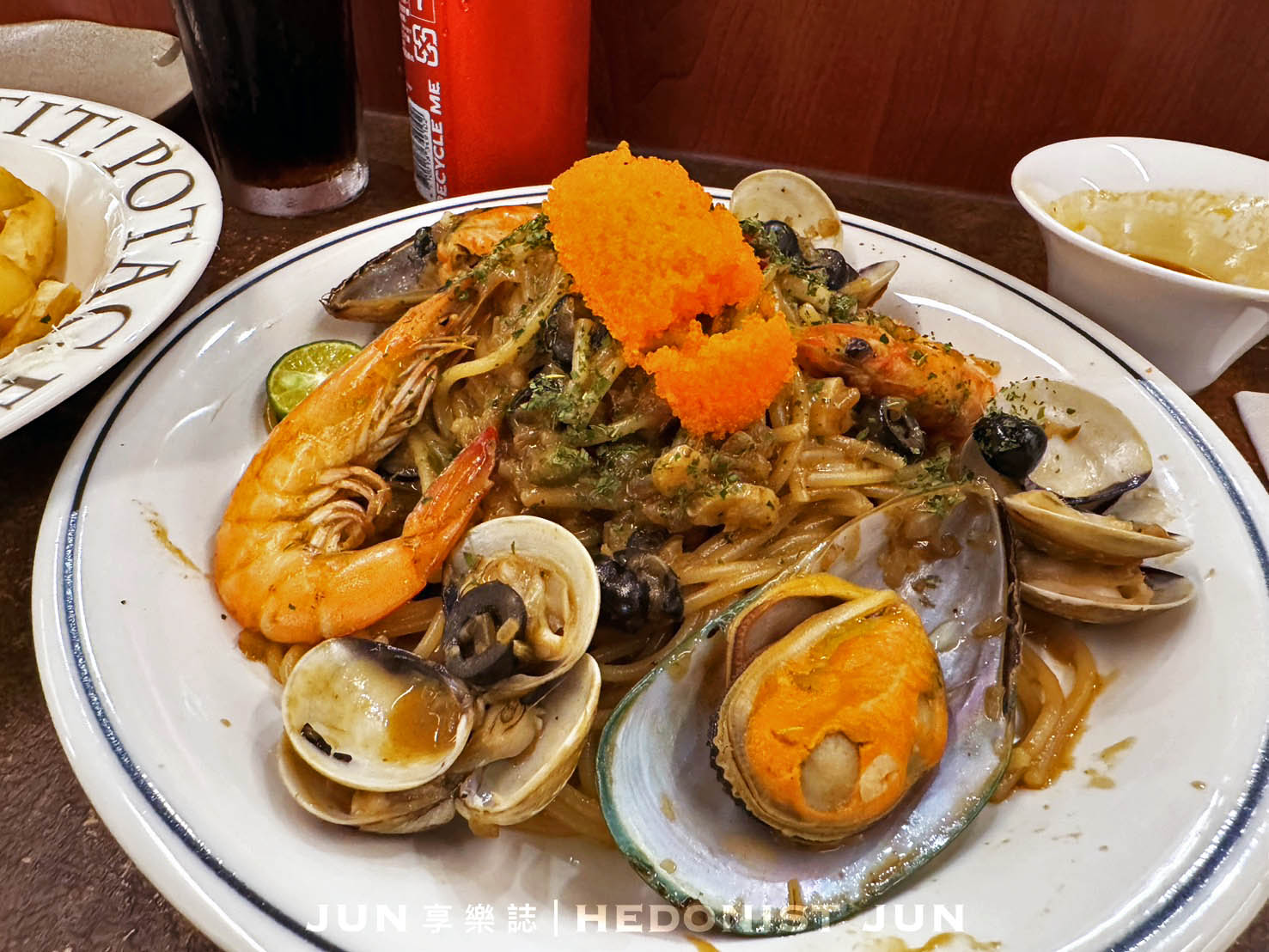 《台北‧松山》又一間商行SPAGHETTI-清炒系義大利麵食境秀!廚房餐桌零距離 - 第18張圖