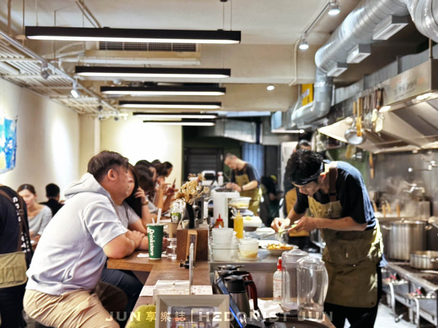 《台北‧松山》又一間商行SPAGHETTI-清炒系義大利麵食境秀!廚房餐桌零距離 - 第8張圖