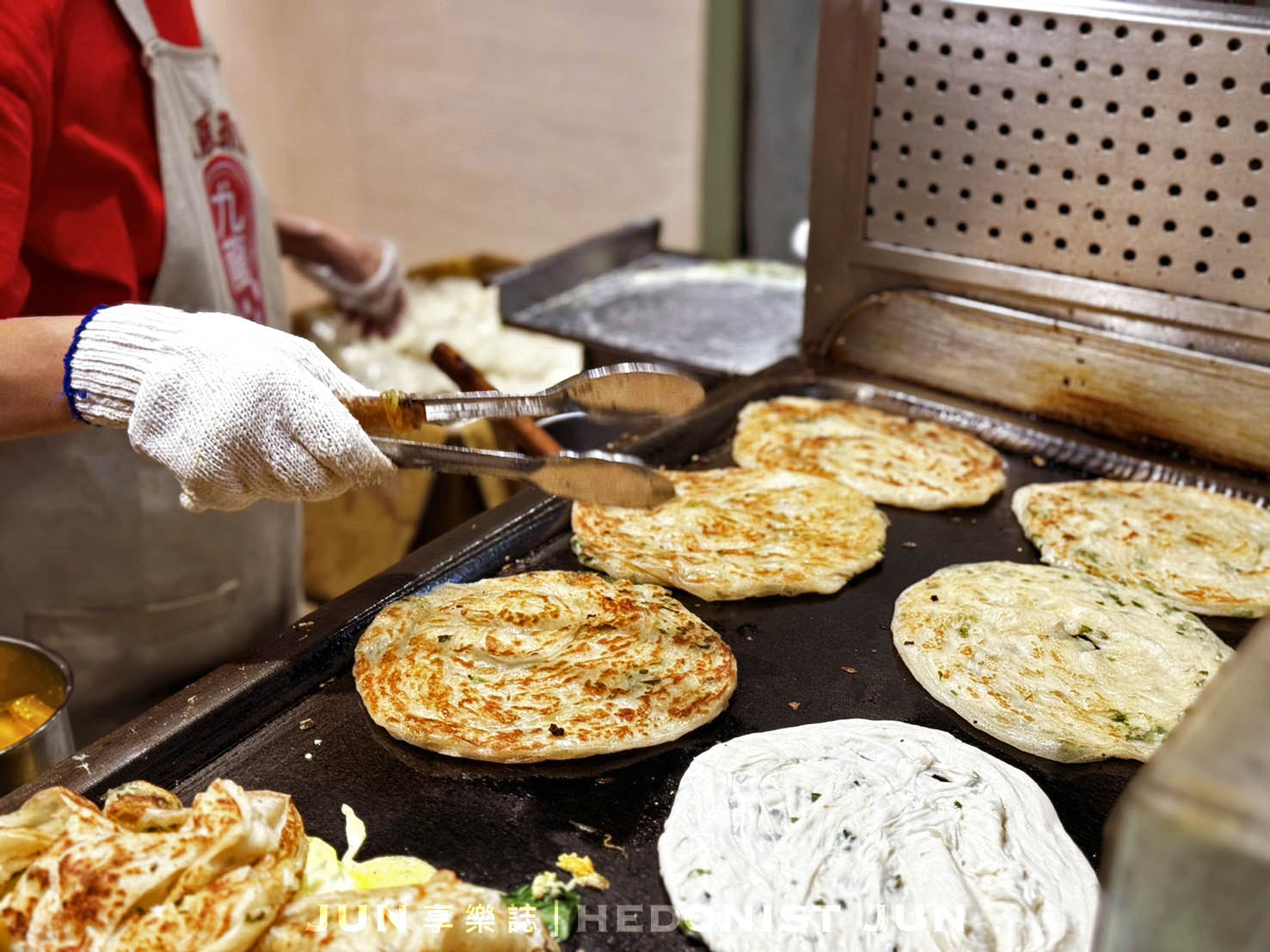 《台北‧士林》士林站林家蔥抓餅-士林站數十年銅板美食 簡單雋永回味無窮 - 第9張圖