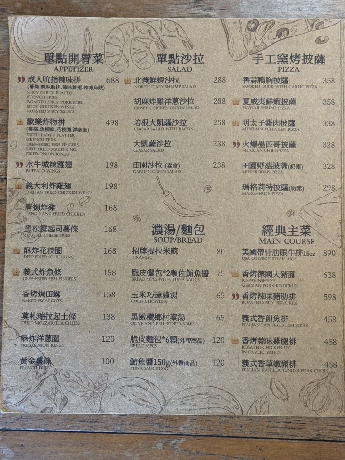 《新北‧淡水》墨尼尼義大利餐廳(淡水店)-多人聚餐超適合 環境舒適品質穩定 - 第5張圖