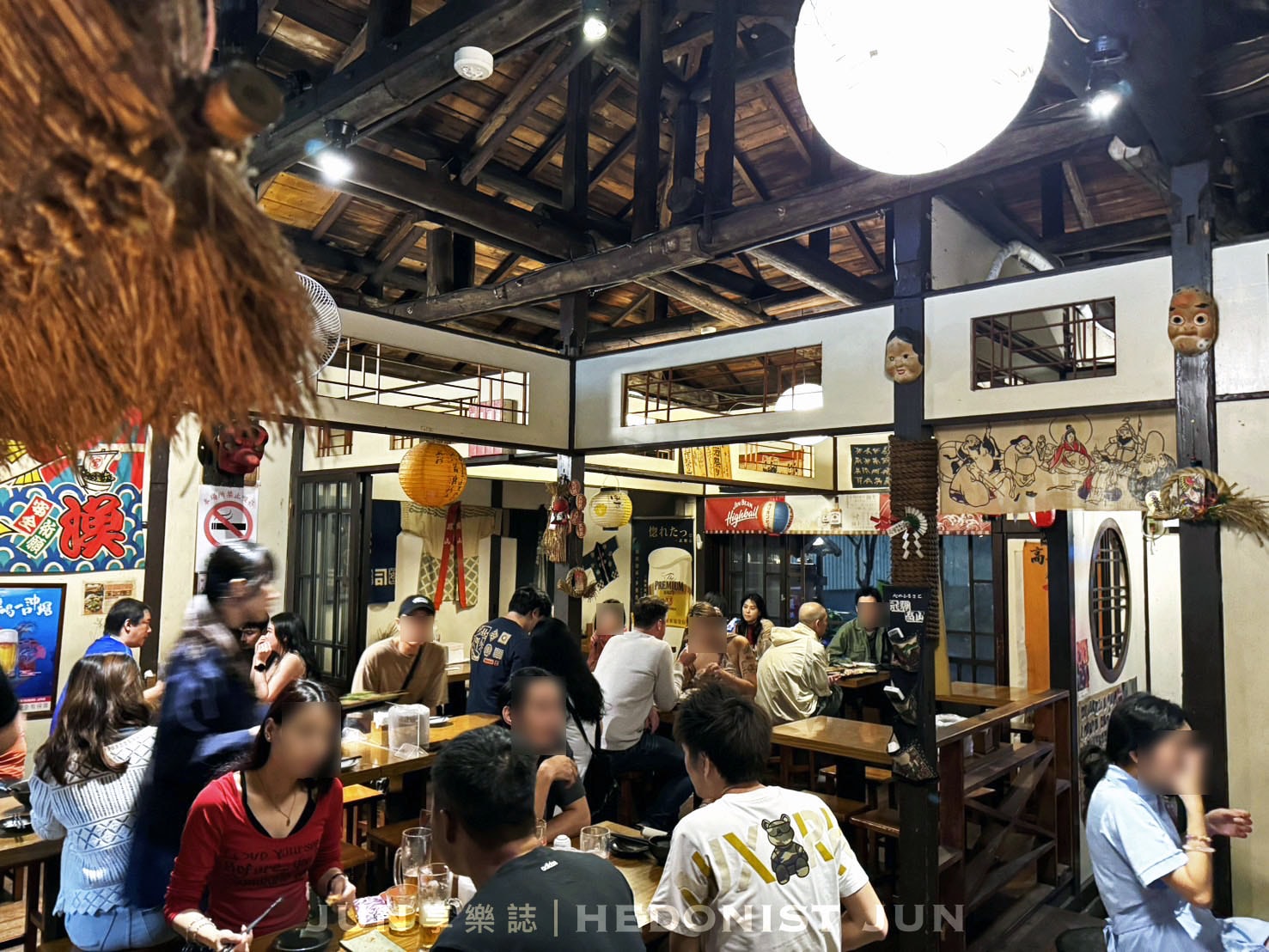 《台北‧萬華》大村武串燒居酒屋(西門本店)-穿梭百年老宅 恣意享受美味串燒啤酒 - 第12張圖