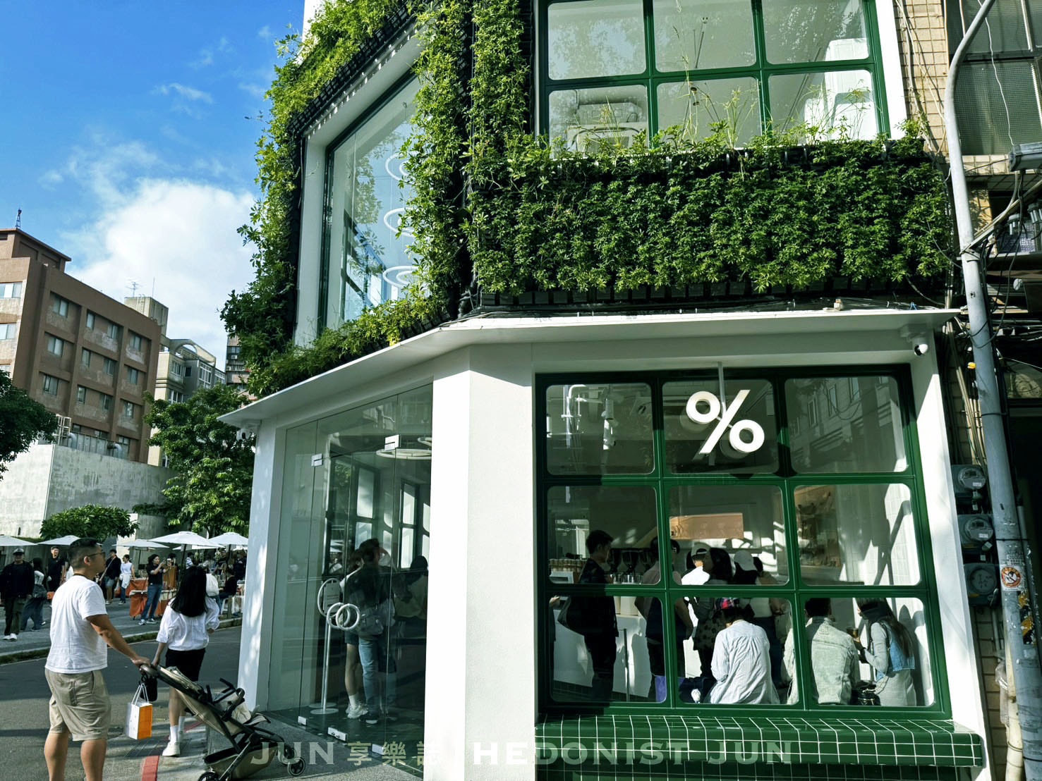 《台北‧中山》% ARABICA 台北烘豆坊 (中山店)-網紅咖啡台灣二店落腳南西 純白透天老宅新風貌 - 第8張圖