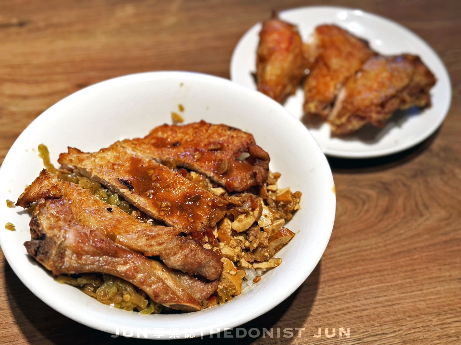《新北‧淡水》黑殿飯店(創始店)-豬油炸醬飯配酸菜獨步全台 不吃想念吃了懷念! - 第12張圖