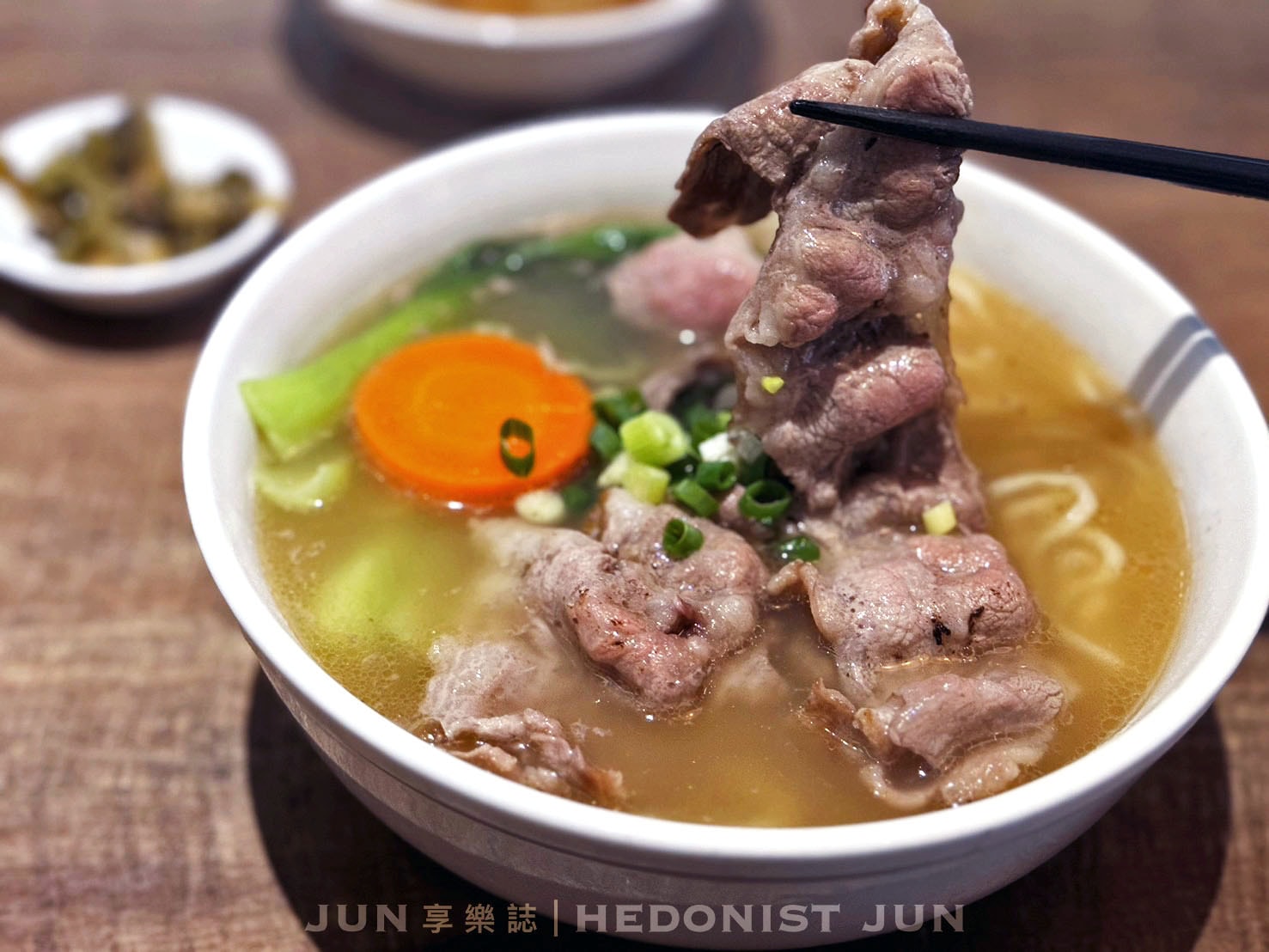 《台北‧大安》牛莊園牛肉麵-天然蔬果與高品質牛肉 成就一碗莊園等級牛肉麵 - 第16張圖