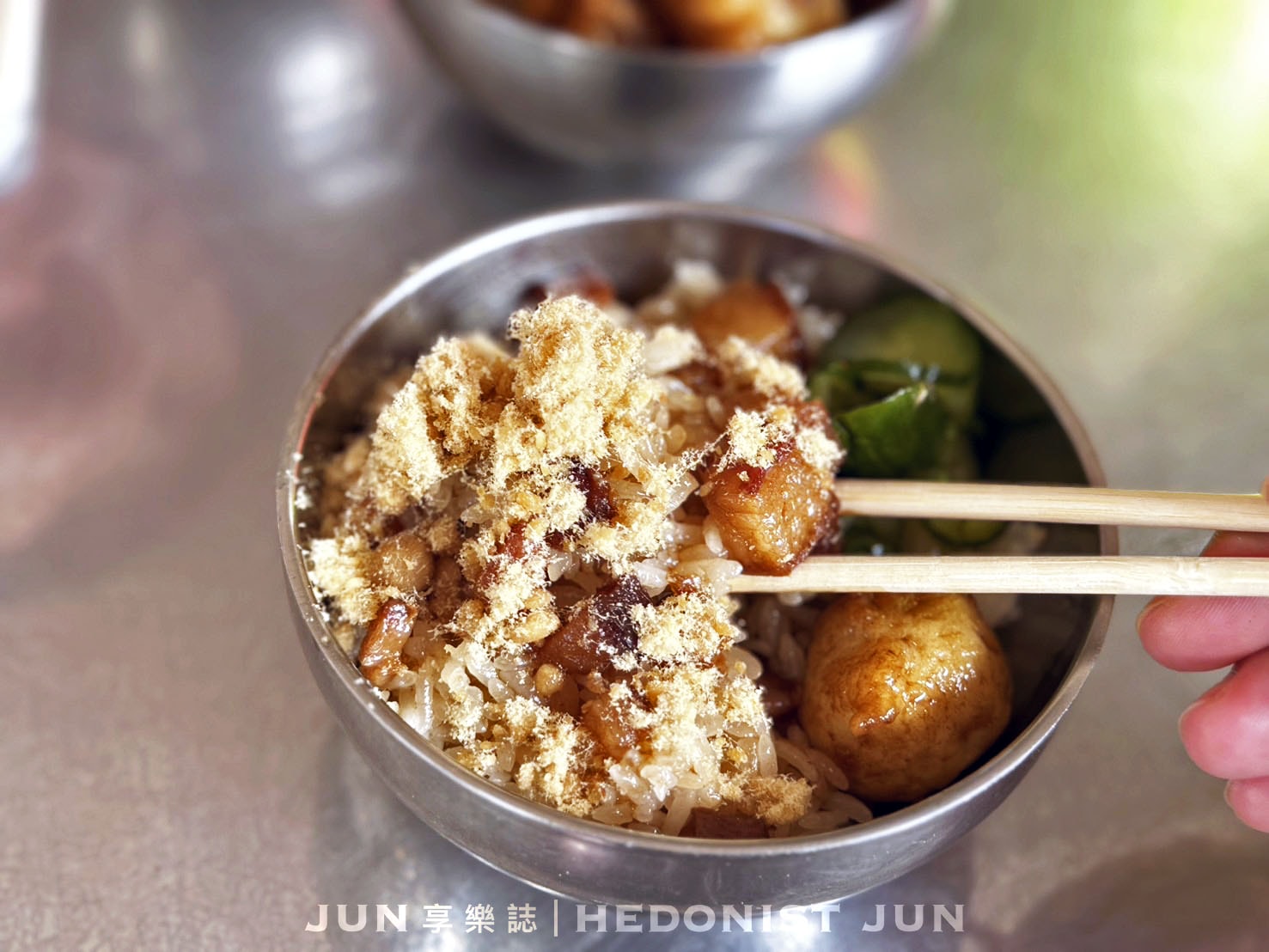 《台南‧中西》下大道蘭米糕-淋上一杓靈魂肉燥 米其林推介古早味台南米糕 - 第14張圖