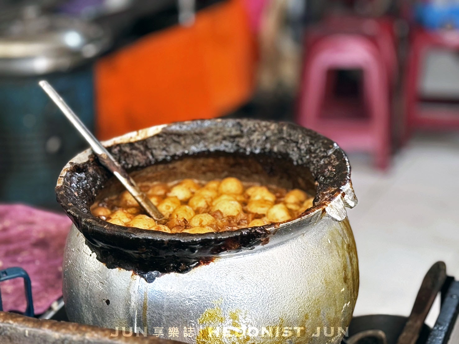 《台南‧中西》下大道蘭米糕-淋上一杓靈魂肉燥 米其林推介古早味台南米糕 - 第11張圖