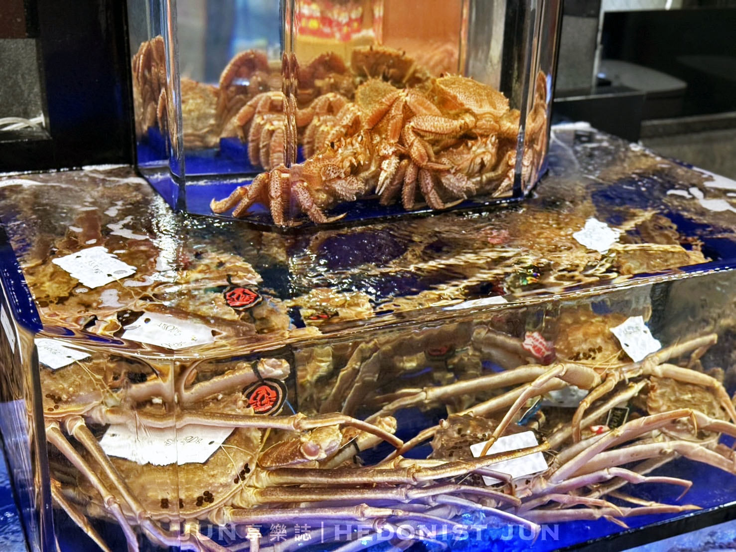 《大阪‧道頓堀》蟹道樂(道頓堀本店)巨大螃蟹招你來!細品當令最鮮美螃蟹會席料理 - 第20張圖