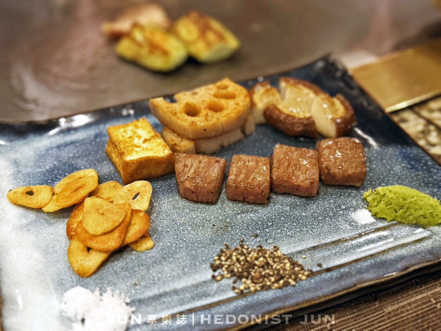 《神戶‧三宮》神戶牛排餐廳MOURIYA(總店)志玲姊姊也愛吃!品嚐神戶牛鐵板燒的極致 - 第5張圖