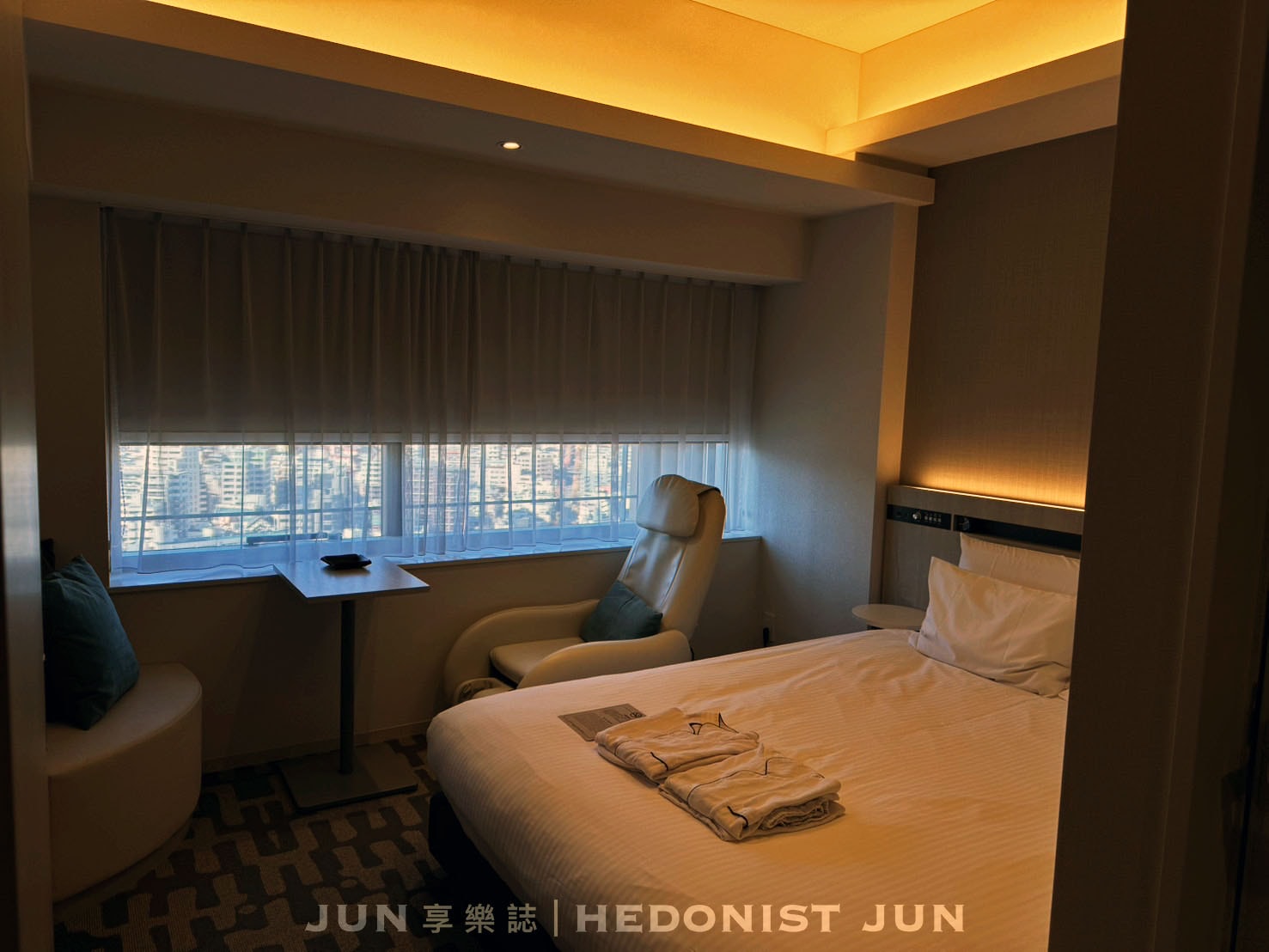 《神戶旅宿》神戶三宮雷姆PLUS飯店-房間貼心附設按摩椅!地段絕佳與神戶零距離 - 第21張圖