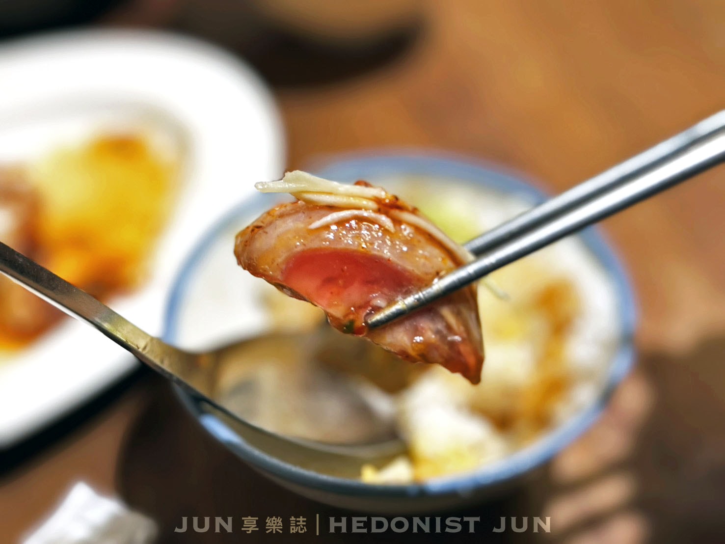 《新北‧永和》竹林雞肉(永和總店)雞腿能吃到雞肉凍就給推!永和大人氣銷魂雞肉飯 - 第16張圖