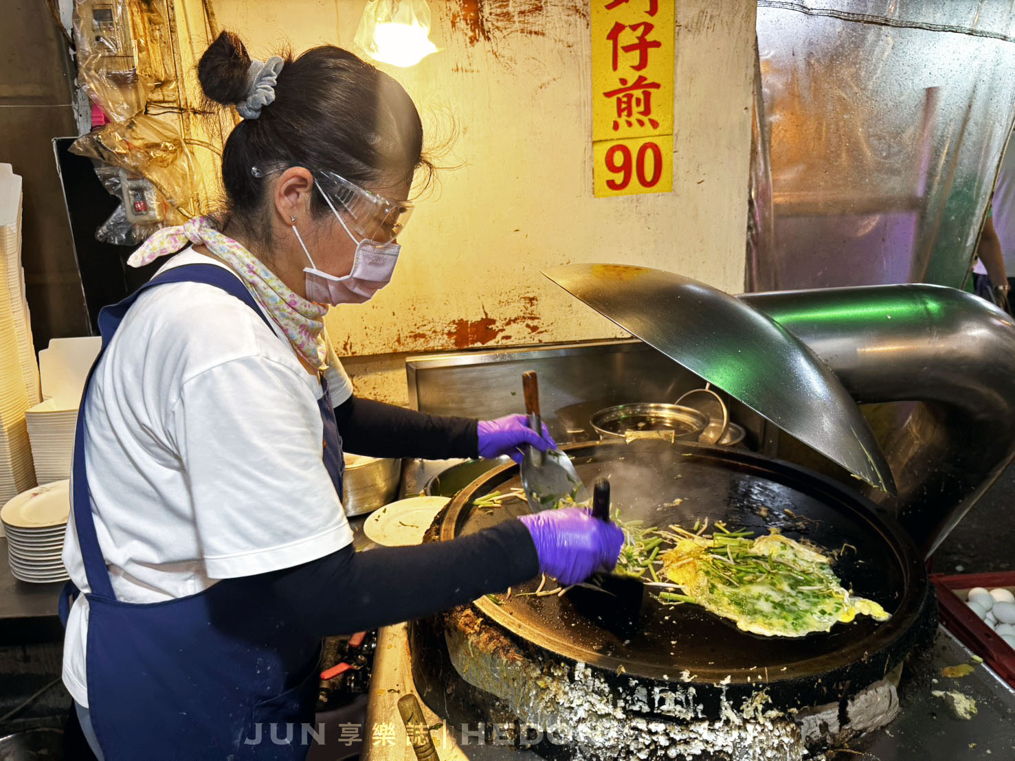 《台中‧豐原》正兆蚵仔煎-全台獨門花生醬蚵仔煎 廟東夜市必吃美食 - 第12張圖