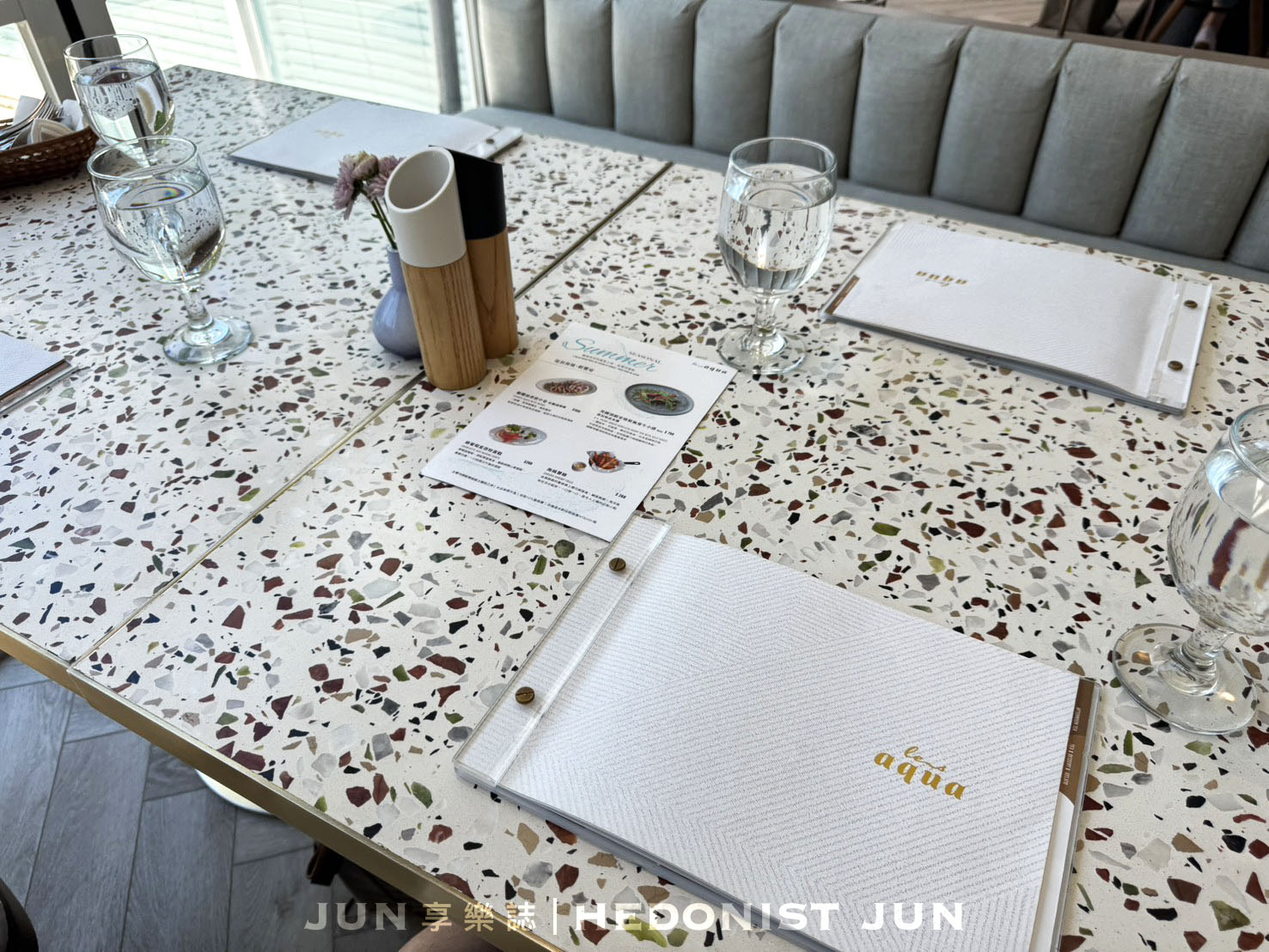 《台中‧北屯》Les aqua 水相餐聚苑-不只是網美店!餐點服務、純白唯美建築大驚艷 - 第18張圖