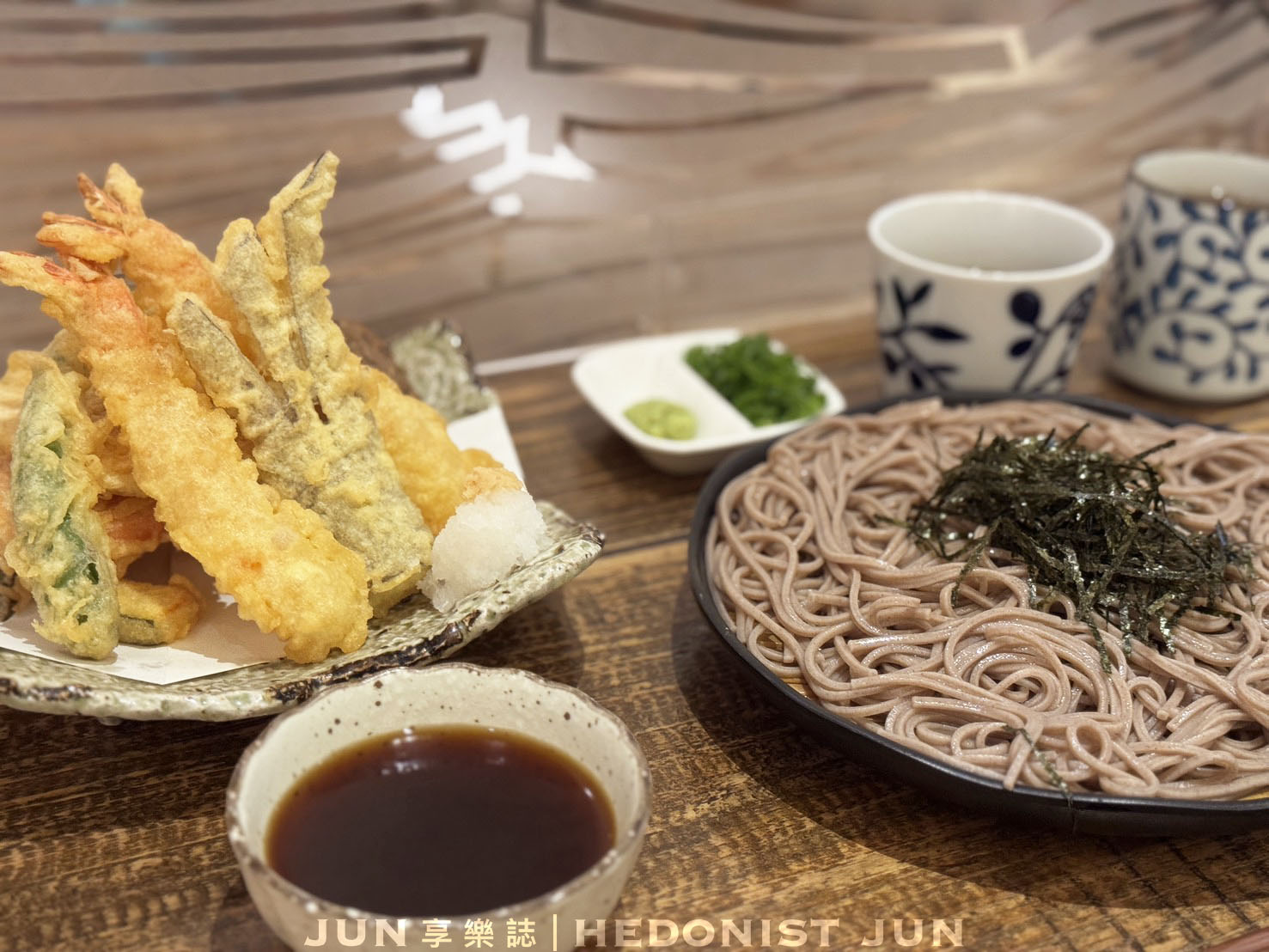 《台北‧中山》二月半蕎麥麵-今天吃得像個日本人吧!淡雅悠長日式蕎麥麵 - 第2張圖