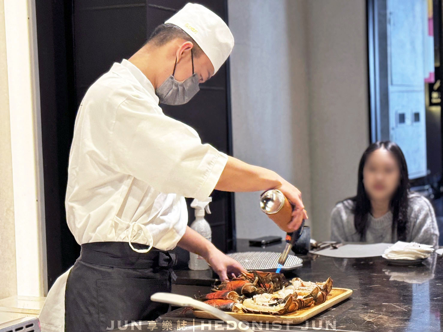 《台北‧信義》明水然・樂(信義松菸店)-高貴不貴無菜單鐵板燒可以試試 - 第16張圖