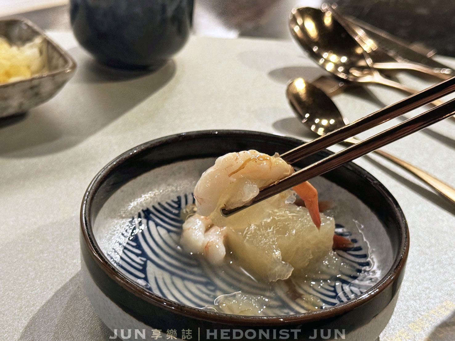 《台北‧信義》明水然・樂(信義松菸店)-高貴不貴無菜單鐵板燒可以試試 - 第22張圖