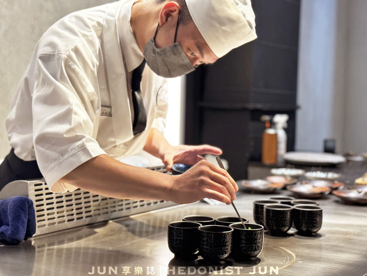 《台北‧信義》明水然・樂(信義松菸店)-高貴不貴無菜單鐵板燒可以試試 - 第23張圖