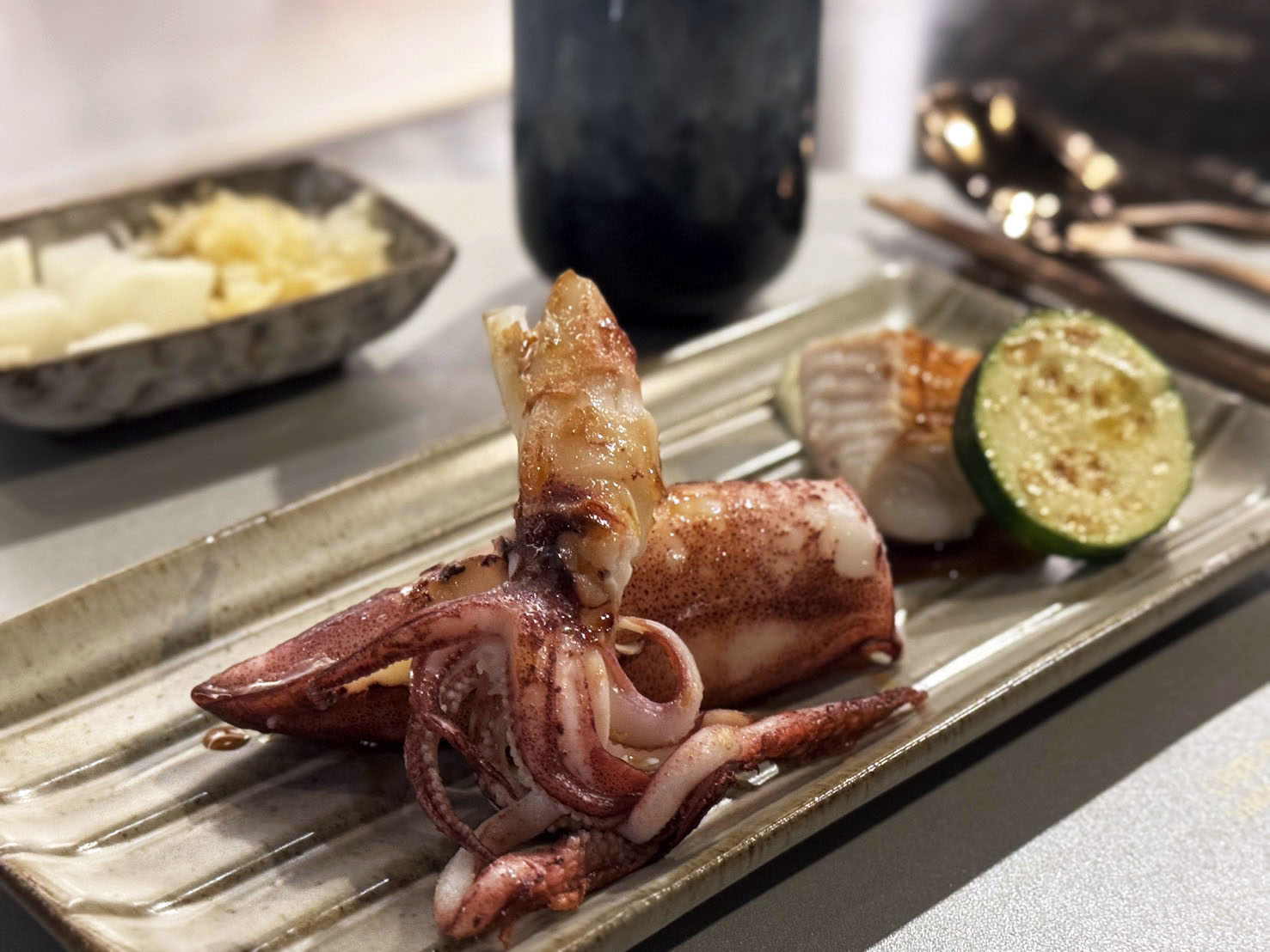 《台北‧信義》明水然・樂(信義松菸店)-高貴不貴無菜單鐵板燒可以試試 - 第34張圖