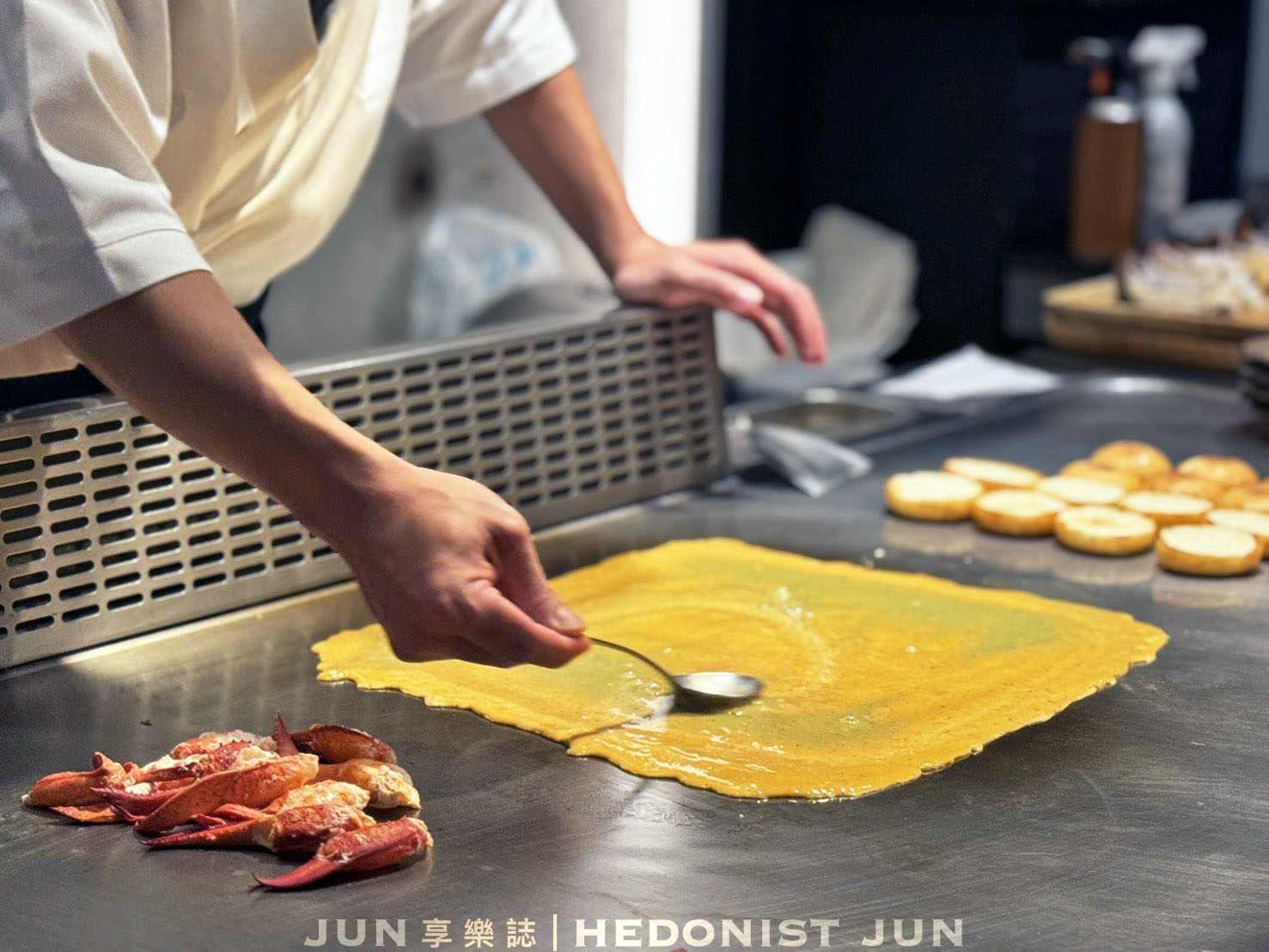 《台北‧信義》明水然・樂(信義松菸店)-高貴不貴無菜單鐵板燒可以試試 - 第40張圖