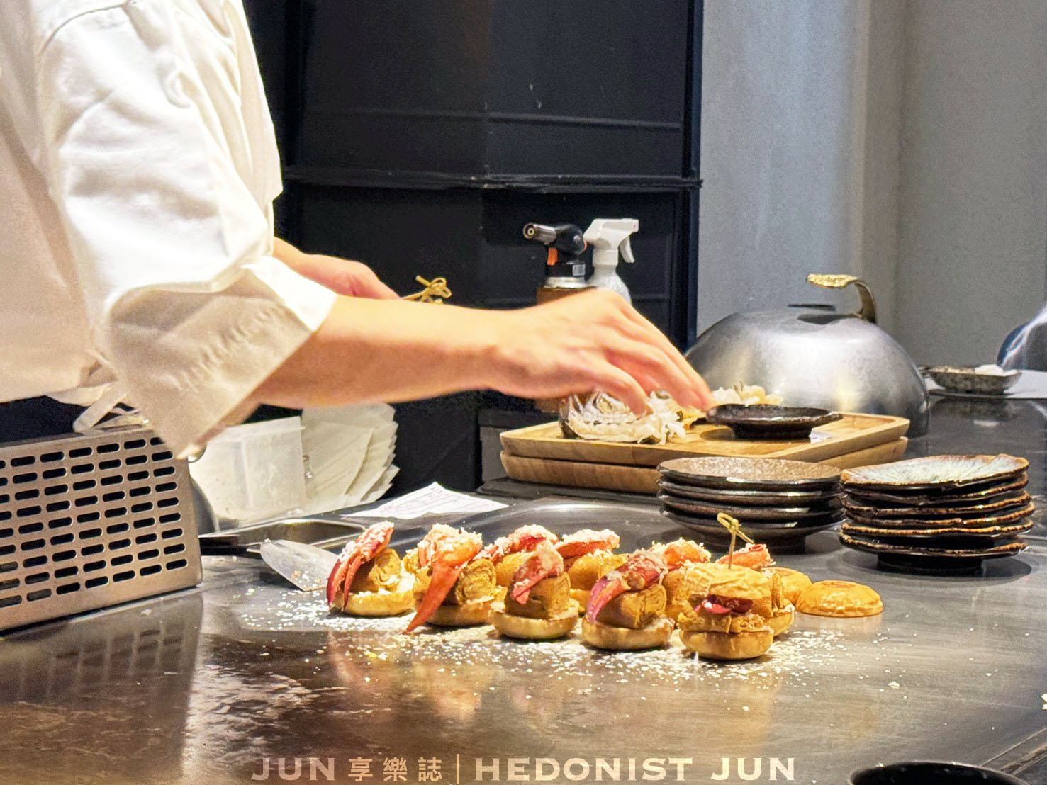 《台北‧信義》明水然・樂(信義松菸店)-高貴不貴無菜單鐵板燒可以試試 - 第42張圖