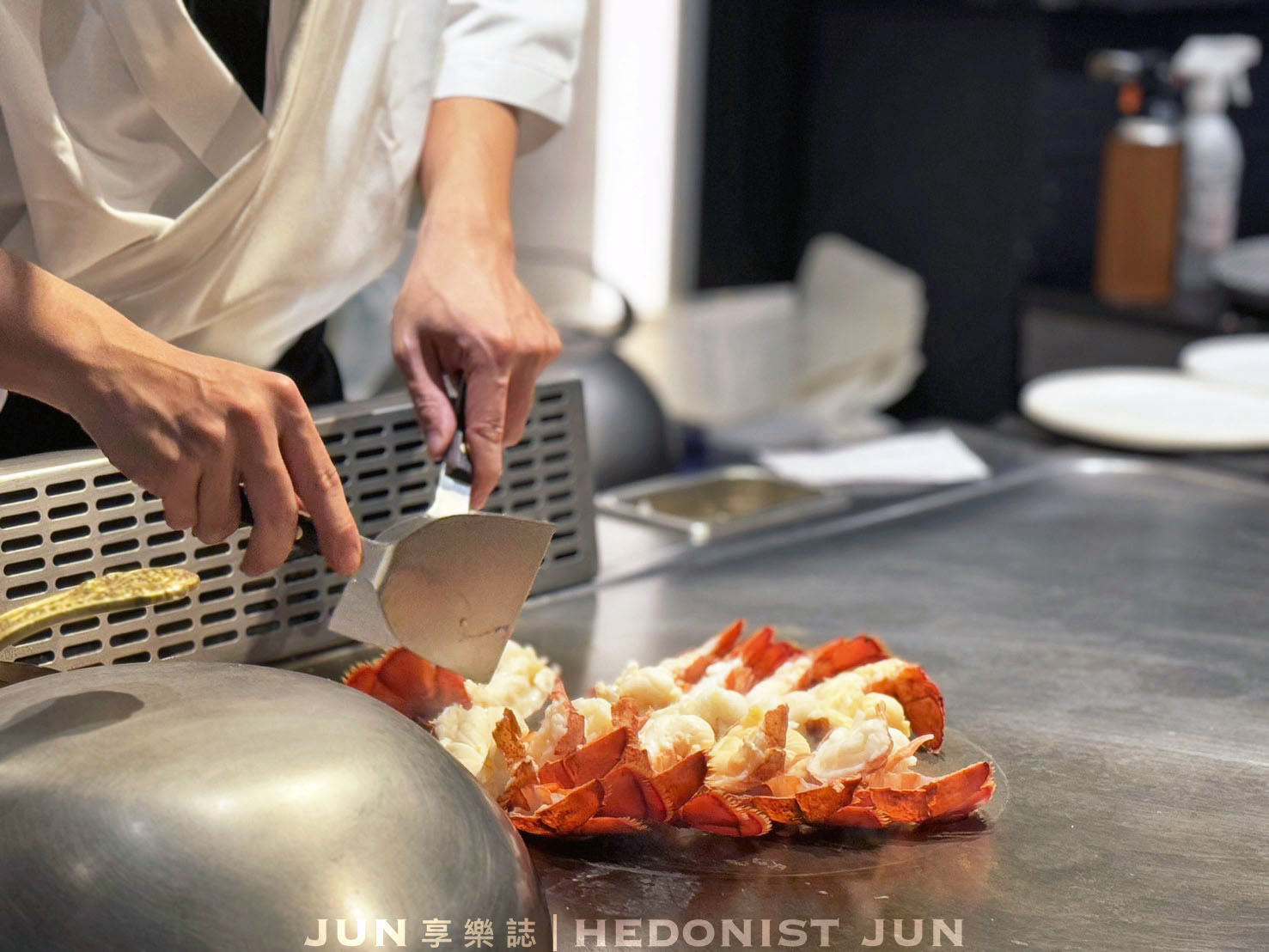 《台北‧信義》明水然・樂(信義松菸店)-高貴不貴無菜單鐵板燒可以試試 - 第45張圖