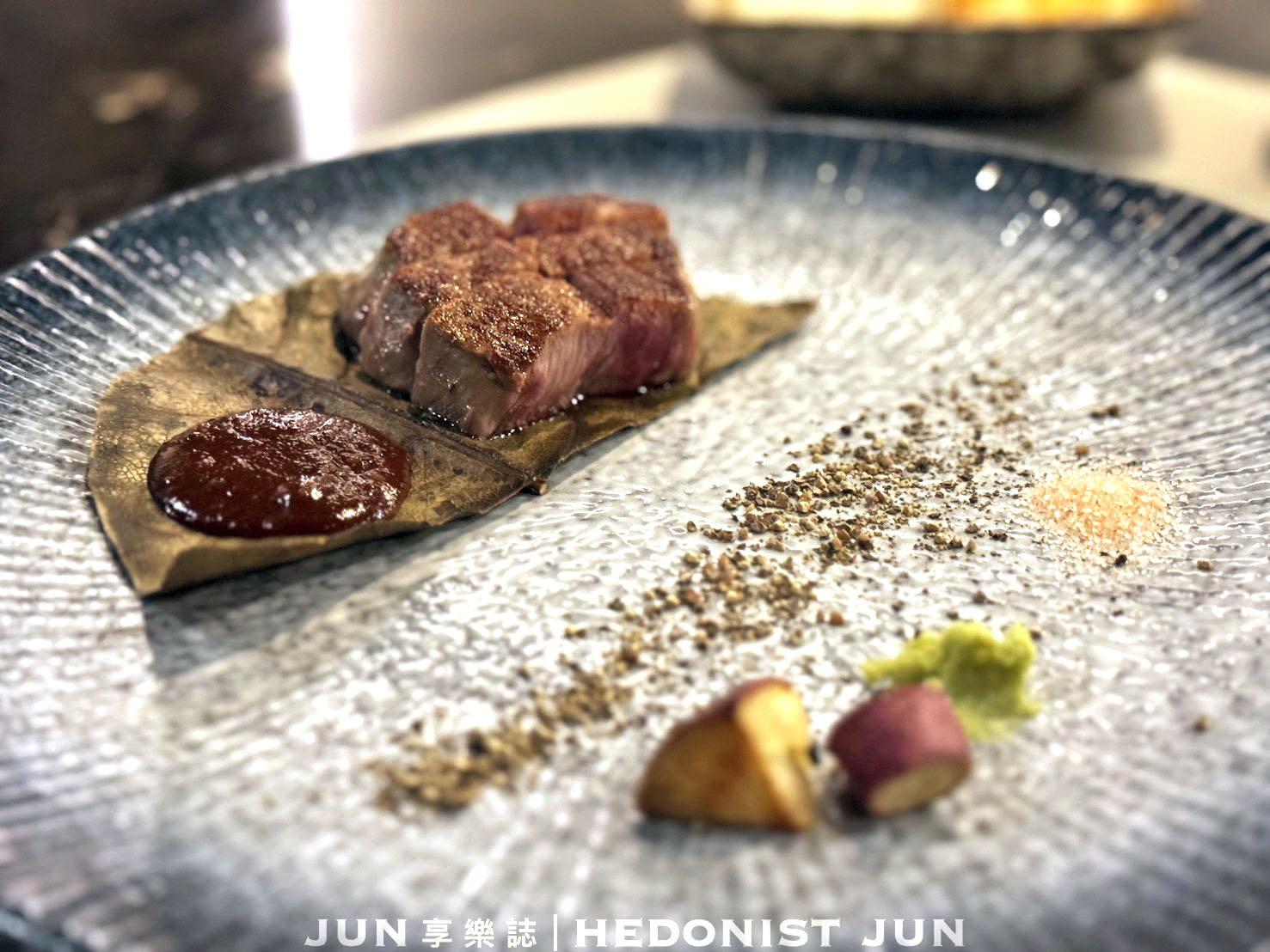 《台北‧信義》明水然・樂(信義松菸店)-高貴不貴無菜單鐵板燒可以試試 - 第55張圖