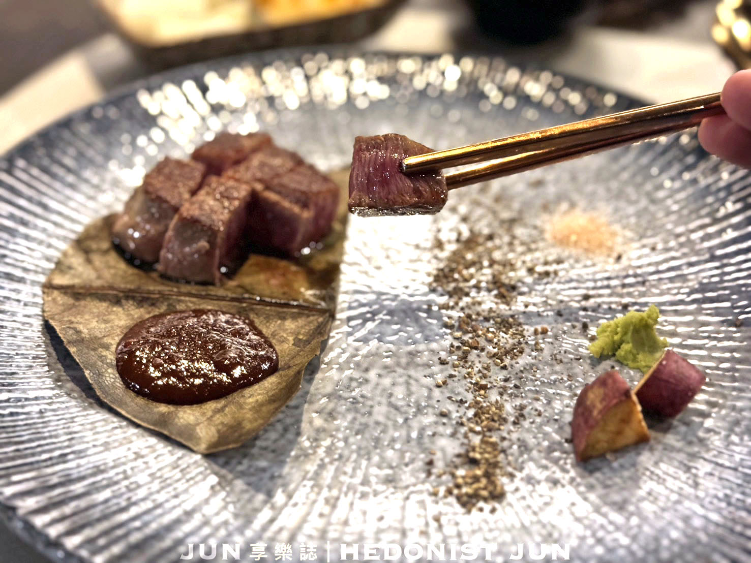 《台北‧信義》明水然・樂(信義松菸店)-高貴不貴無菜單鐵板燒可以試試 - 第56張圖