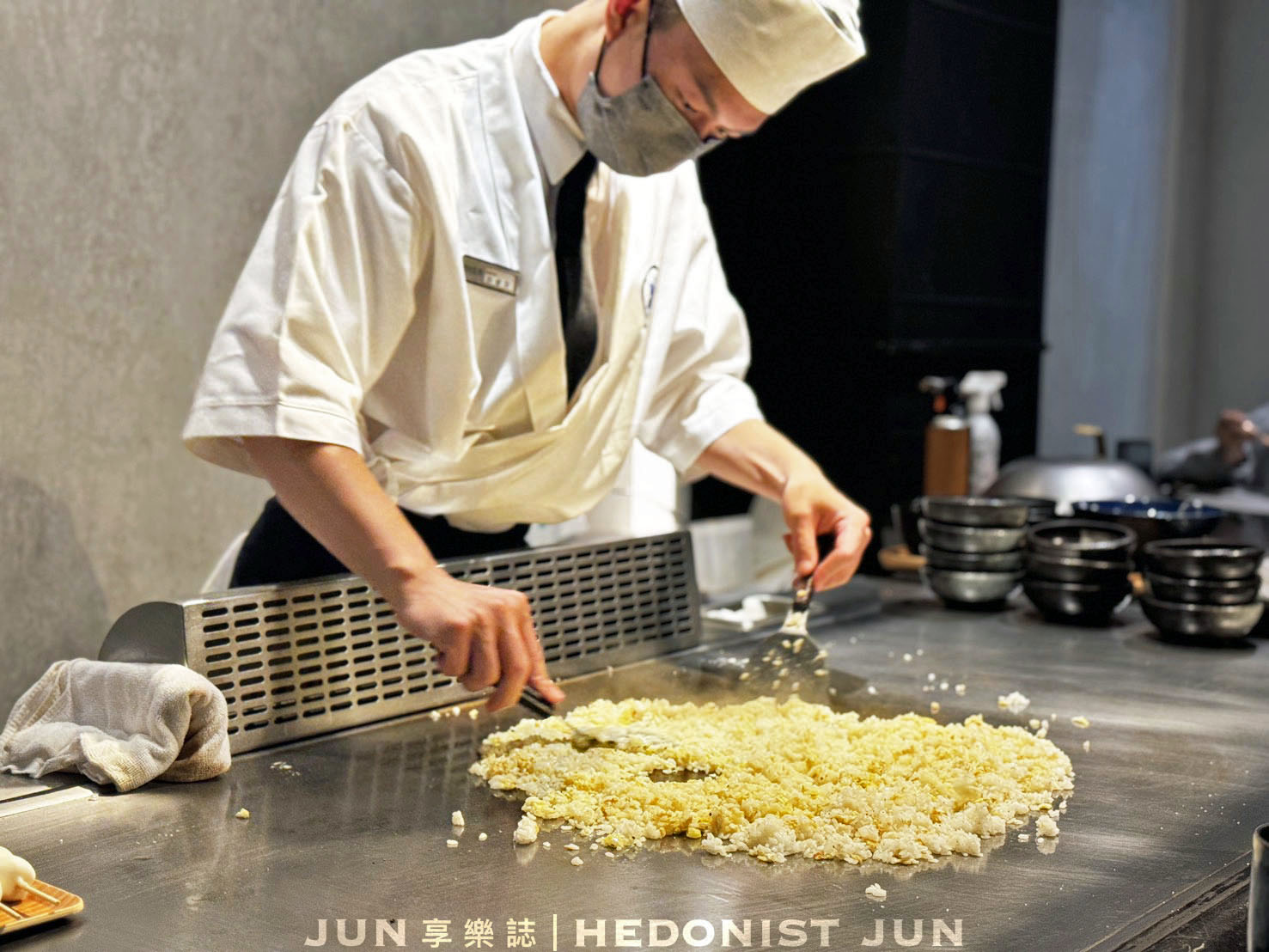 《台北‧信義》明水然・樂(信義松菸店)-高貴不貴無菜單鐵板燒可以試試 - 第61張圖