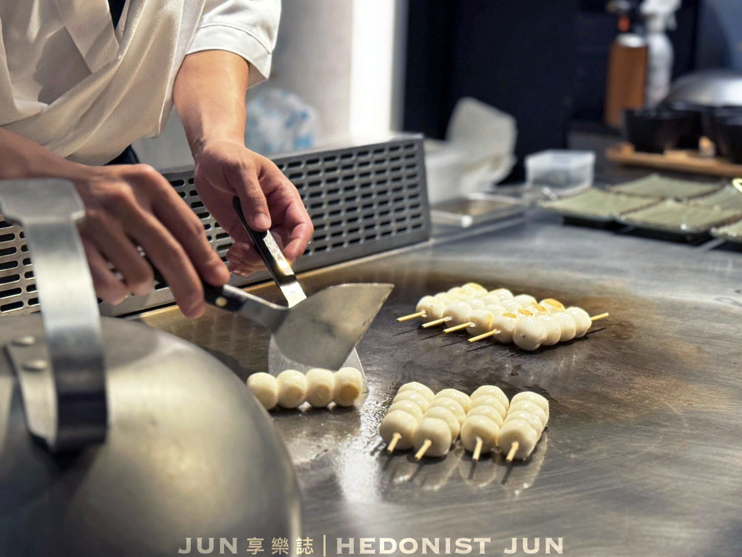 《台北‧信義》明水然・樂(信義松菸店)-高貴不貴無菜單鐵板燒可以試試 - 第67張圖