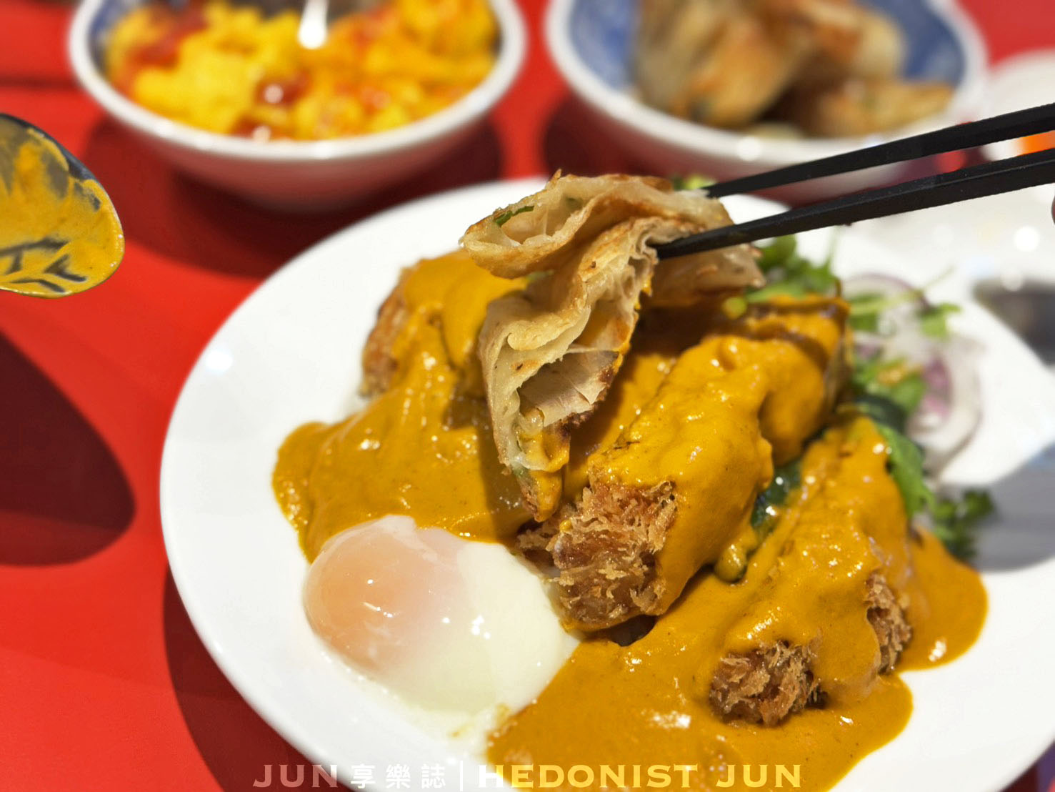 《台北‧大安》新美香咖哩 KurryCurry-蔥油餅配咖哩 東區有意思的療癒小餐館 - 第24張圖