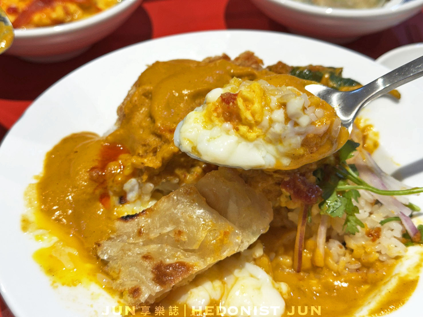 《台北‧大安》新美香咖哩 KurryCurry-蔥油餅配咖哩 東區有意思的療癒小餐館 - 第26張圖