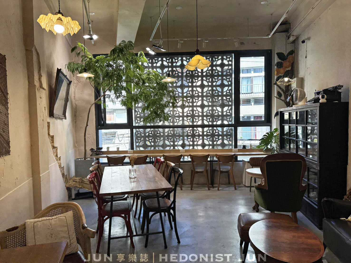 《基隆‧仁愛》安樓咖啡Enzo Cafe-石磚花窗摩登浪漫 基隆廟口老宅咖啡 - 第19張圖