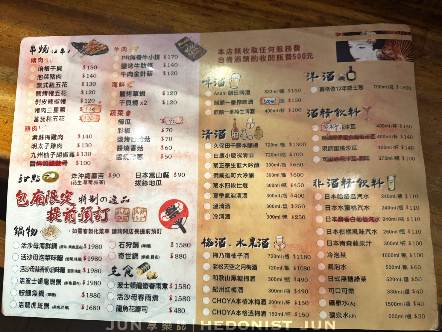 《基隆‧仁愛》擇食居酒屋-宛如誤闖神隱少女世界 藏身漁市巷弄的人氣居酒屋 - 第6張圖