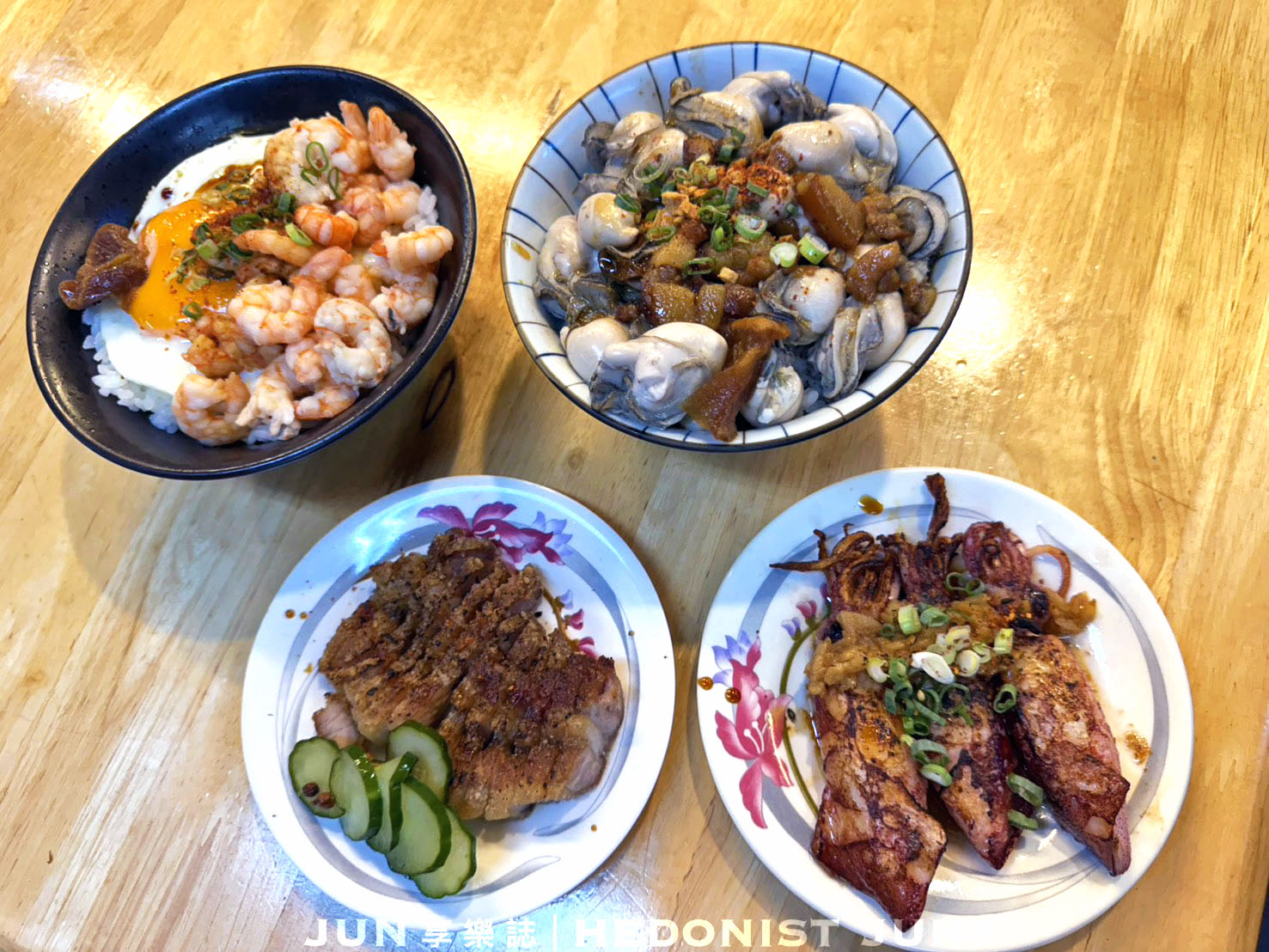 《基隆‧仁愛》吳姳麵館-開到機場二航廈的基隆浮誇系海鮮蓋飯 有料的喔 - 第2張圖