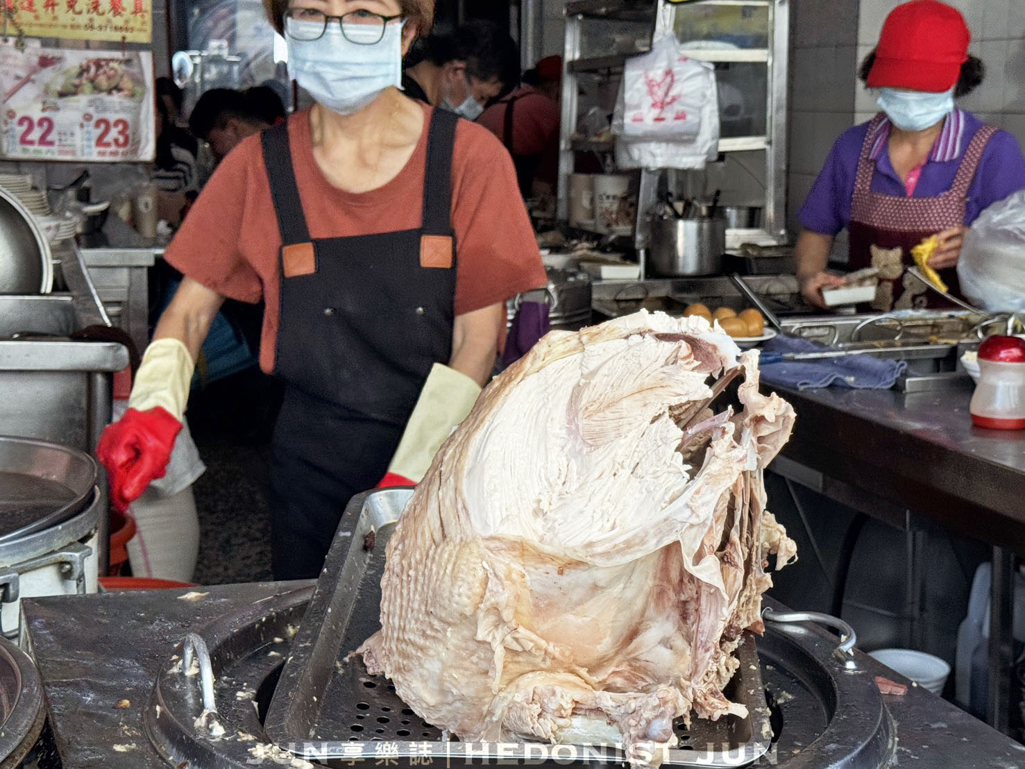 《嘉義‧東區》和平火雞肉飯-舒肥雞肉飯軟嫩多汁 40年老店嘉義必吃! - 第12張圖