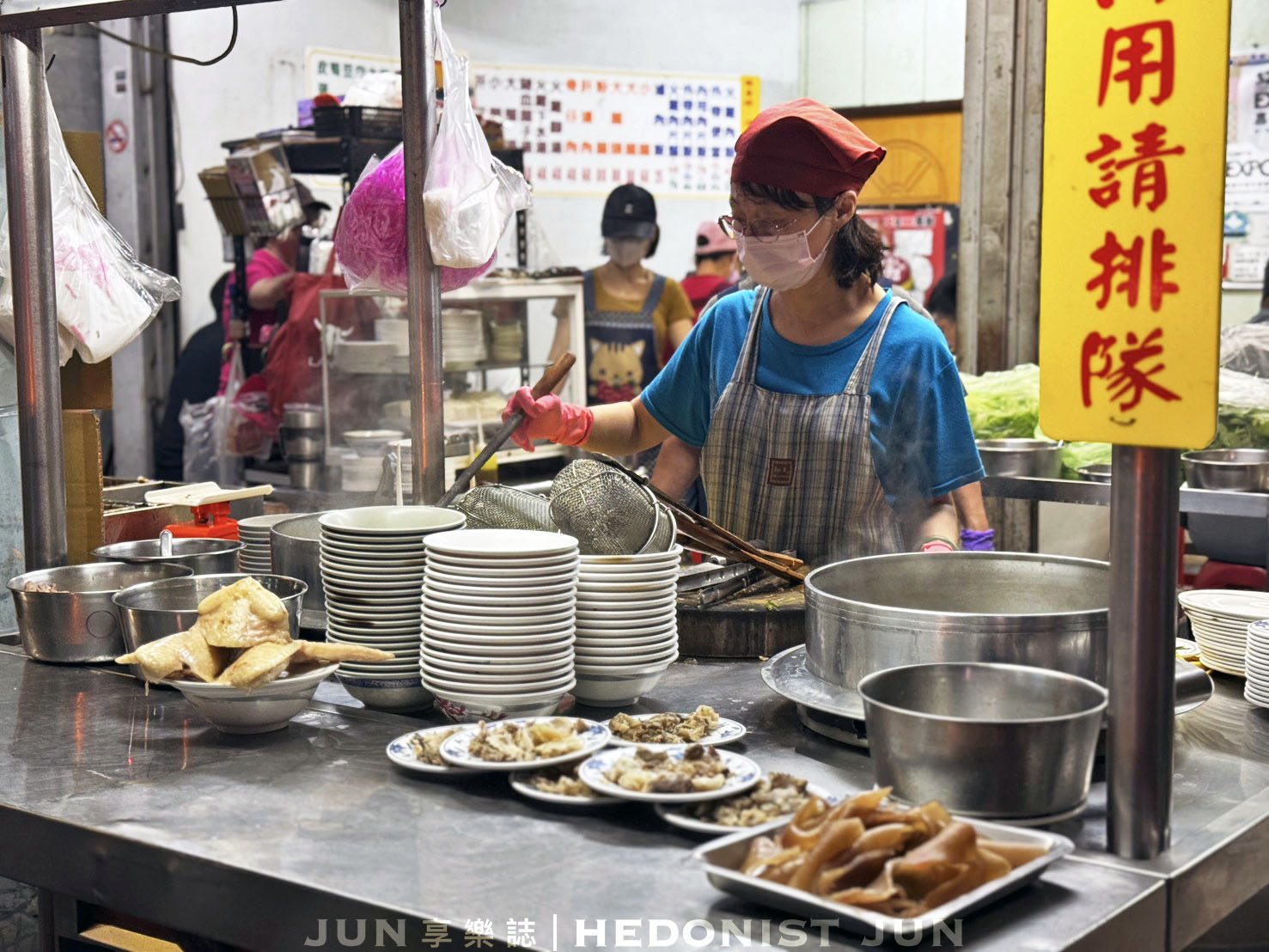 《嘉義‧東區》阿樓師火雞肉飯-連在地人都推薦!夜間部雞肉飯甘願排隊 - 第7張圖