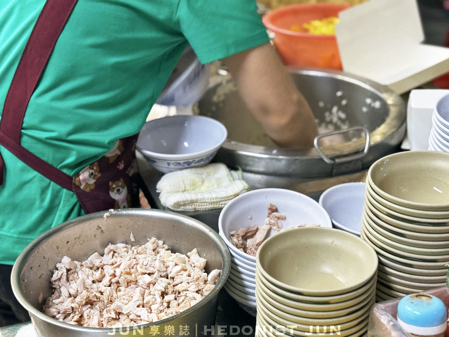 《嘉義‧東區》阿樓師火雞肉飯-連在地人都推薦!夜間部雞肉飯甘願排隊 - 第14張圖