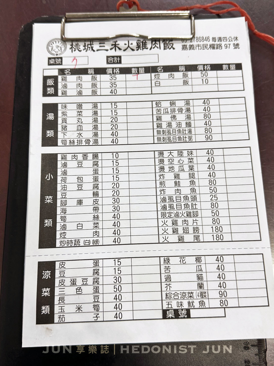 《嘉義‧東區》桃城三禾火雞肉飯-在地人口袋名單 一碗久吃不膩的剛剛好雞肉飯 - 第5張圖